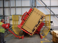 Retourneurs de palettes