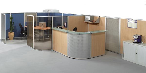 Cloisonnettes avec Kit de Montage Multidirectionnel