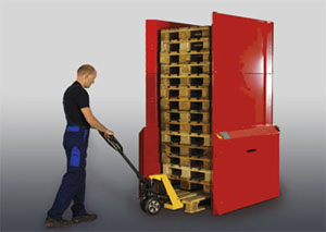 Modèle d'Empileur de Palettes