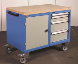 Servantes et Établis Mobiles